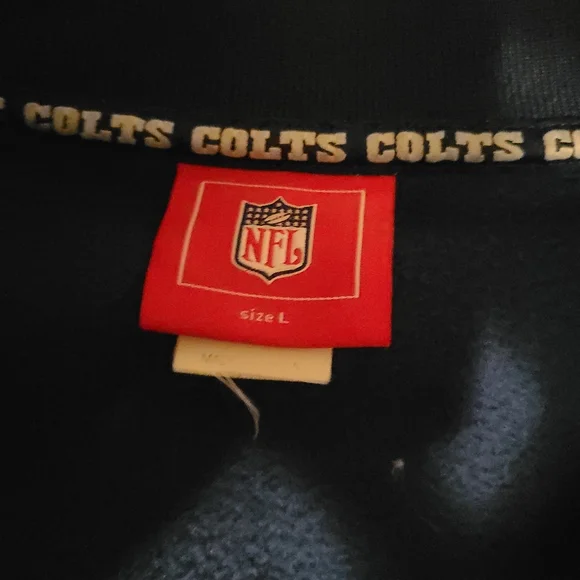 Indianapolis Colts Pull Over mens size M - Picture 3 of 5